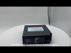 7.4v 4400mAh rechargeable heated lithium battery pack