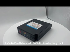 7.4v 5200mAh lithium ion battery pack for heating products