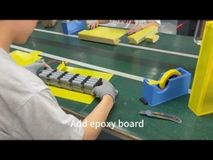 Add epoxy board to the lithium battery pack