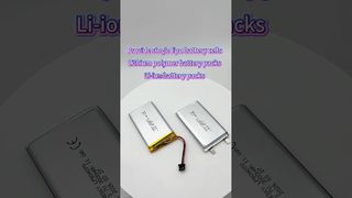 Reorder lithium polymer battery cells LP804070 3.7v 3000mAh 11.1wh for North America client