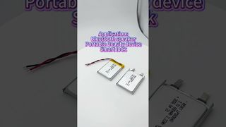 503040 3.7v 600mAh rechargeable lithium polymer battery cell to Europe #power battery #lithium cell