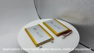 6060100 3.7v 5000mAh lithium ion battery cell