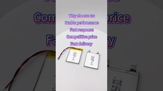 Lipo battery cell 443441 3.7v 650mAh rechargeable lithium li-ion battery with PCM