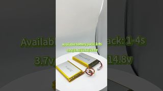 Power battery 605080 3.7V lithium polymer battery cell VS 605080-2S 7.4v 3000mAh lipo battery pack