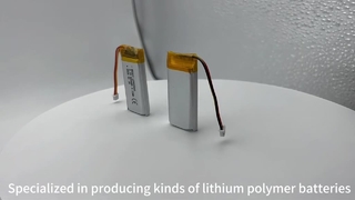 Rechargeable lipo battery 802040 3.7v 600mAh power batteries