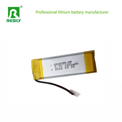Buy Custom Lipo Battery Pack 602055 3.7V 2P 600mAh 1200mAh For Medical Device online manufacture