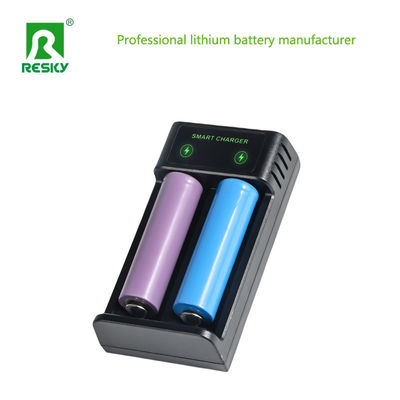 Buy Rechargeable Smart Battery Charger For 14500/18350/18500/18650/26650/21700 Li-ion Cell online manufacture
