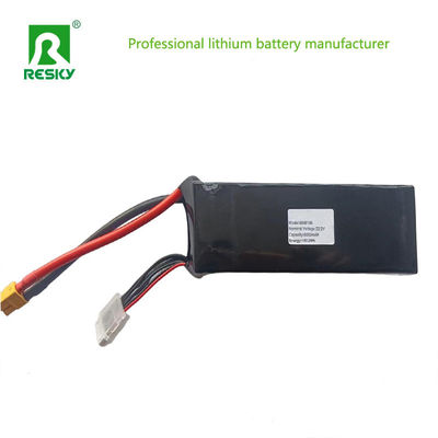 Buy Lightweight RC Lithium Battery 22.2V 2600mAh 6s 35c Lithium Polymer Batteries online manufacture