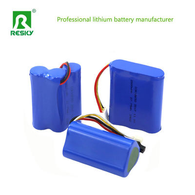 Buy 1s3p Li-ion Battery Pack 3.7V 7800mAh 18650 Lithium Ion Bike Light Batteries online manufacture
