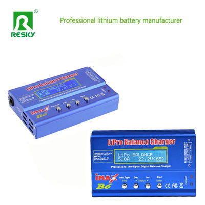 Buy Lithium Battery RC Balance Charger Imaxb6 80W 6A 7.4V 11.1V 14.8V 18.5V 22.2V online manufacture
