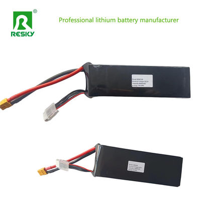 Buy Helicopter Drone RC Lipo Battery Pack 853460 7.4V 1500mAh 25c Li Polymer Battery online manufacture