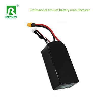 Buy 22.2v 6000mAh 133wh Rechargeable Lithium Battery Cell 8545150 3.7v with Max Discharging Current 20c online manufacture