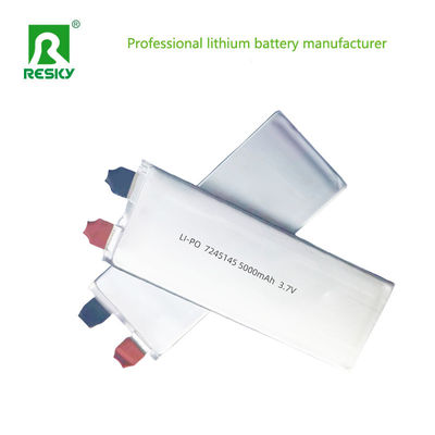 Buy Rechargeable Lithium Ion Polymer Battery Cell 7244145 3.7v 5000mAh 18.5wh 30C Power online manufacture