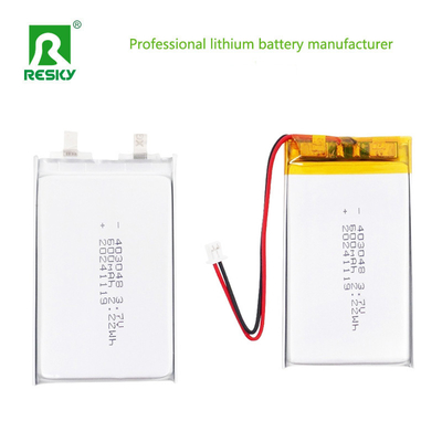 Buy Solar Battery Cell 403048 3.7V 600mAh 2.22wh Lithium Polymer Battery For Smart Watch online manufacture