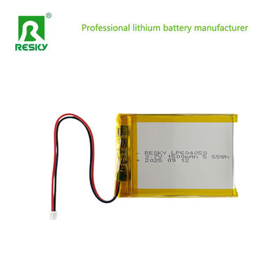 Buy Lithium Polymer Battery Cell 604050 3.7v 1500mAh 5.55wh Rechargeable Lipo Battery Pack online manufacture