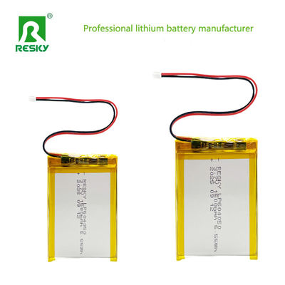 Buy Lithium Polymer Battery Cell 604050 3.7v 1500mAh 5.55wh Bluetooth Speaker Rechargeable Batteries online manufacture