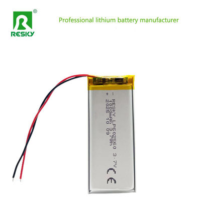 Buy Lifepo4 Battery Cell 602560 3.7v 4.2v 1000mAh 3.7wh Rechargeable Power Lithium Polymer Battery Pack online manufacture