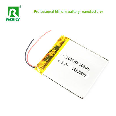 Digital Lithium polymer battery cell 304045 3.7V 500mAh Lipo Battery with PCB