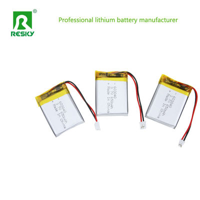 Lithium Polymer Battery Cell 3.7V 603040 750mAh Rechargeable Batteries For 3D Lamp
