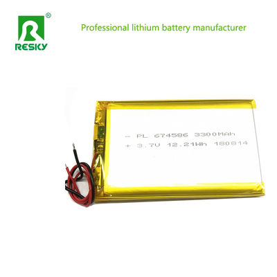 Portable Lithium Polymer Battery Cell 104060 3000mAh 3.7V 4.2V Lipo Batteries