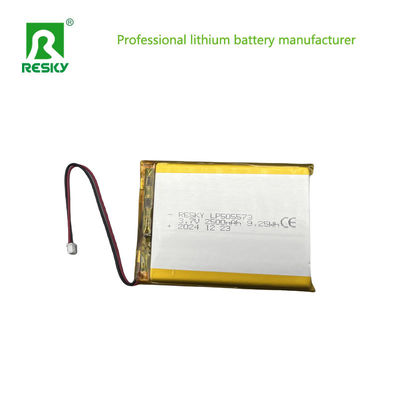 505573 Lithium Ion Polymer Cell 2500mAh 3.7V 7.4V For Medical Devices