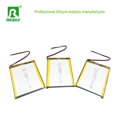 Smart Phone Lithium Polymer Battery Cell 7.4V 505573 2S 2500mAh