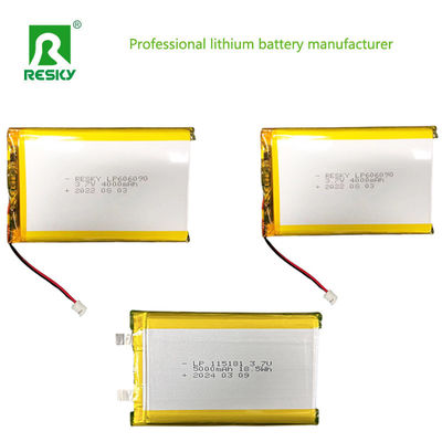 Rechargeable Lipo Batteries Lithium Ion Polymer Battery Cell 606090 3.7V 4000mAh