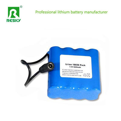 Emergency Light Li-ion Battery Pack 18650 4s2p 14.8V 4400mAh