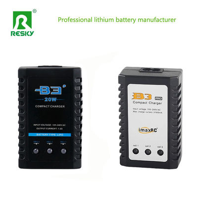 20W Imax RC B3 Charger 7.4V 11.1V 1.6A For Lithium Ion RC Drones Battery