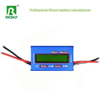 60V DC Power Meter RC Accessories 100A Digital Wattmeter For RC Lithium Battery