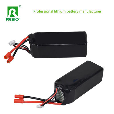 BMS RC Lithium Battery 15c 4s 6s 22.2V 16000mAh For RC Quadcopter