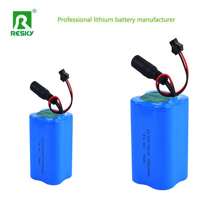 Rechargeable 21700 14.8v 5000mAh 74wh Solar Battery Li-Ion Battery Pack for Back Up Power DHL Shipping