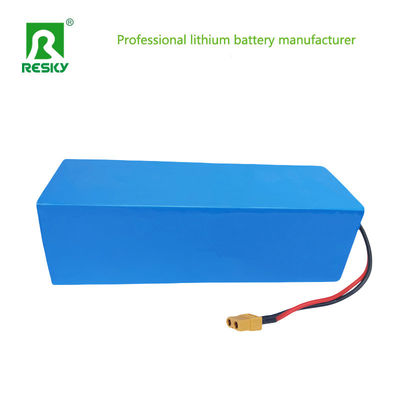 Rechargeable Panasonic 18650 36V 8700mAh Solar Lithium Ion Battery Pack 250w Electric Scooter