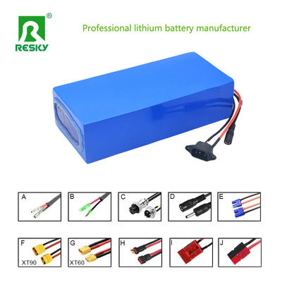 Rechargeable 10s6p 36V 19.2Ah Solar Lithium Ion Battery Pack For 500W 750W Electric Scooter