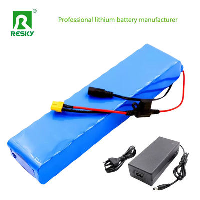 Electric Scooter Rechargeable Battery Pack 36V 10.5Ah Sanyo Panasonic NCR18650GA Battery Cell