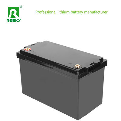 Rechargeable 12.8V 100Ah Lifepo4 Lithium Iron Phosphate Battery Battery Pack For Solar Energy Storage