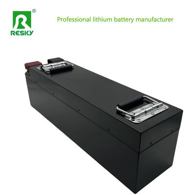 Power Rechargeable 51.2V 50AH Lifepo4 Lithium Battery Pack For Electric Golf Cart