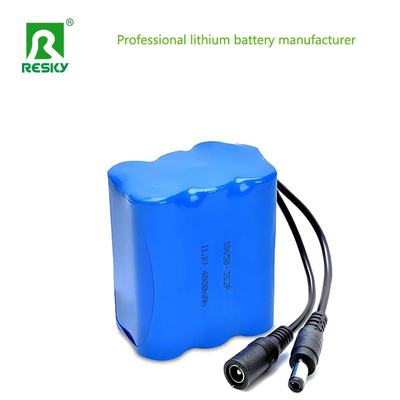 Power Li-ion Battery Pack 11.1V 4000mAh 5200mAh 18650 44.4wh Lithium Ion Batteries For Beauty Device