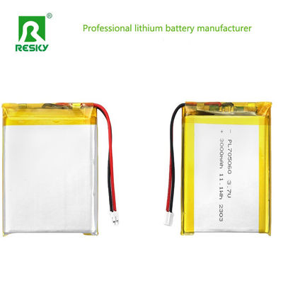 Lithium Polymer Battery Cell 103765 3.7V 3000mAh 11.1wh  Small Digital Product