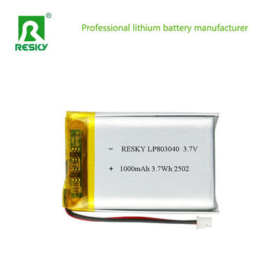 Lithium Polymer Battery Cell 3.7V 1500mAh 103048 For Digital Device