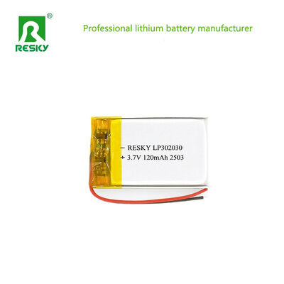 Rechargeable Lithium Cell 302030 3.7V 120mAh Power Li-ion Li-polymer Battery Pack For Record Pen